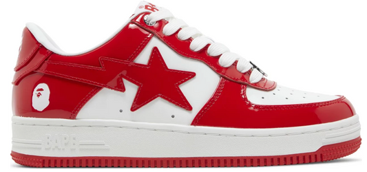 A Bathing Ape Bape Sta Patent Leather 'Red'
